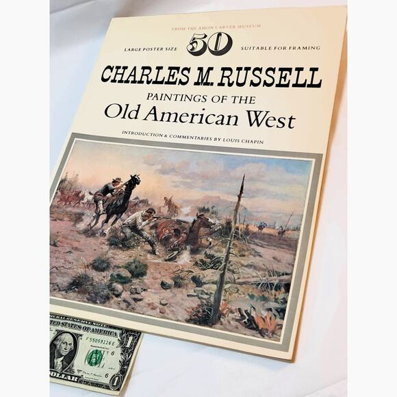 50 Charles M. Russell Paintings Of The Old American West - Picture 1 of 13